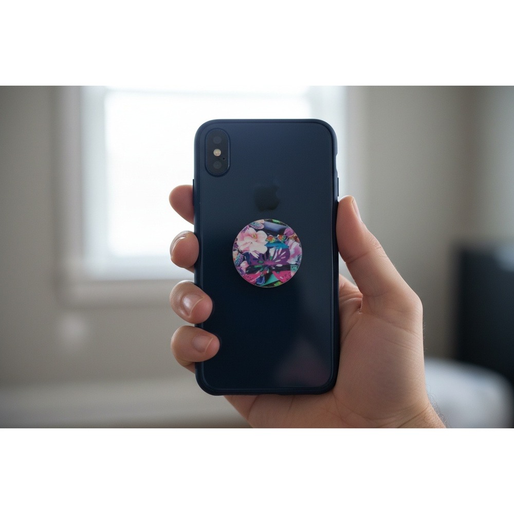Best Buy PopGrip Floral Plant-Based Phone Grip Stand